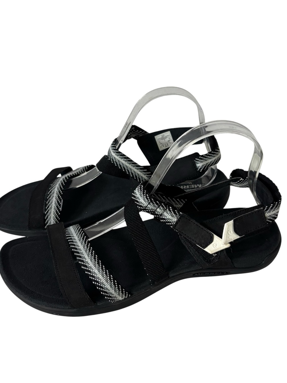 Merrell District Mendi Backstrap Sandal Black Terrain Women’s Size US 10 EU 41